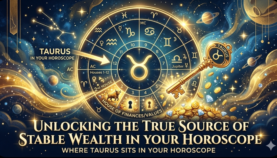 Unlocking the True Source of Stable Wealth in Your Horoscope: Where Taurus Sits in Your Horoscope