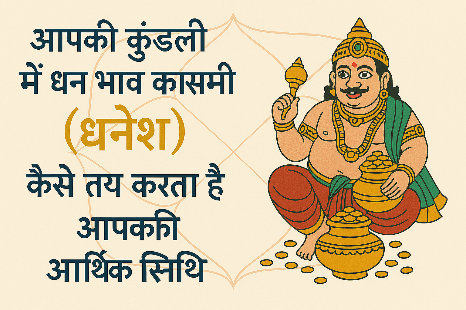 आपकी कुंडली में धन भाव का स्वामी (धनेश) कैसे तय करता है आपकी आर्थिक स्थिति